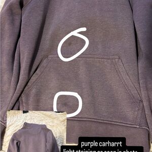 Carhartt Heathered Purple Sweatshirt